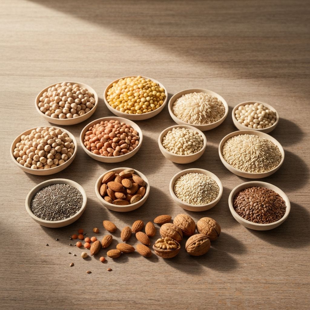 Diverse protein and nutrient sources